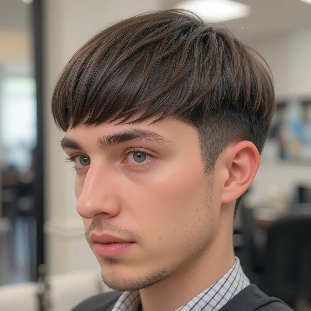 Chopped Fringe with Tidy Sides