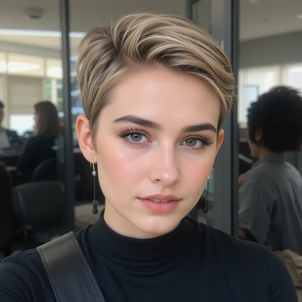 Choppy Pixie Cut