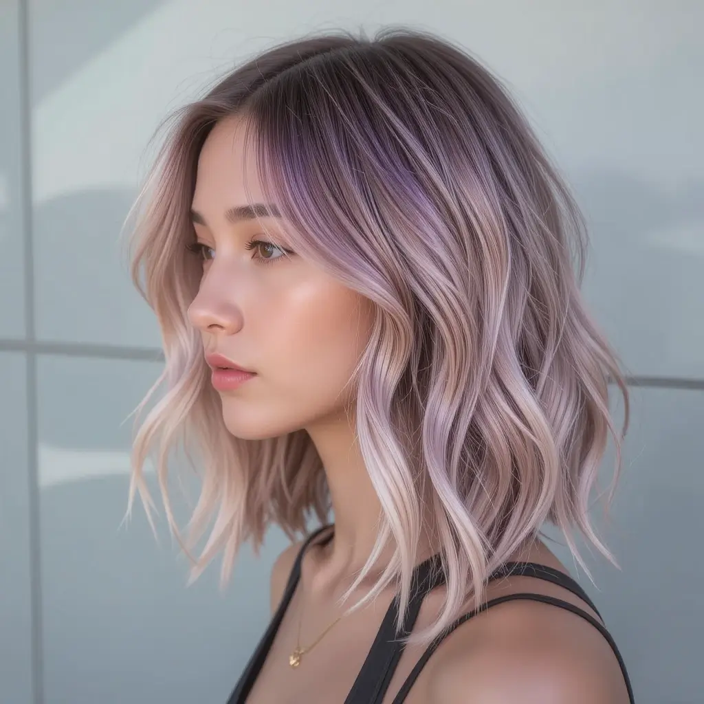 Collarbone-Length Lob with Bounce