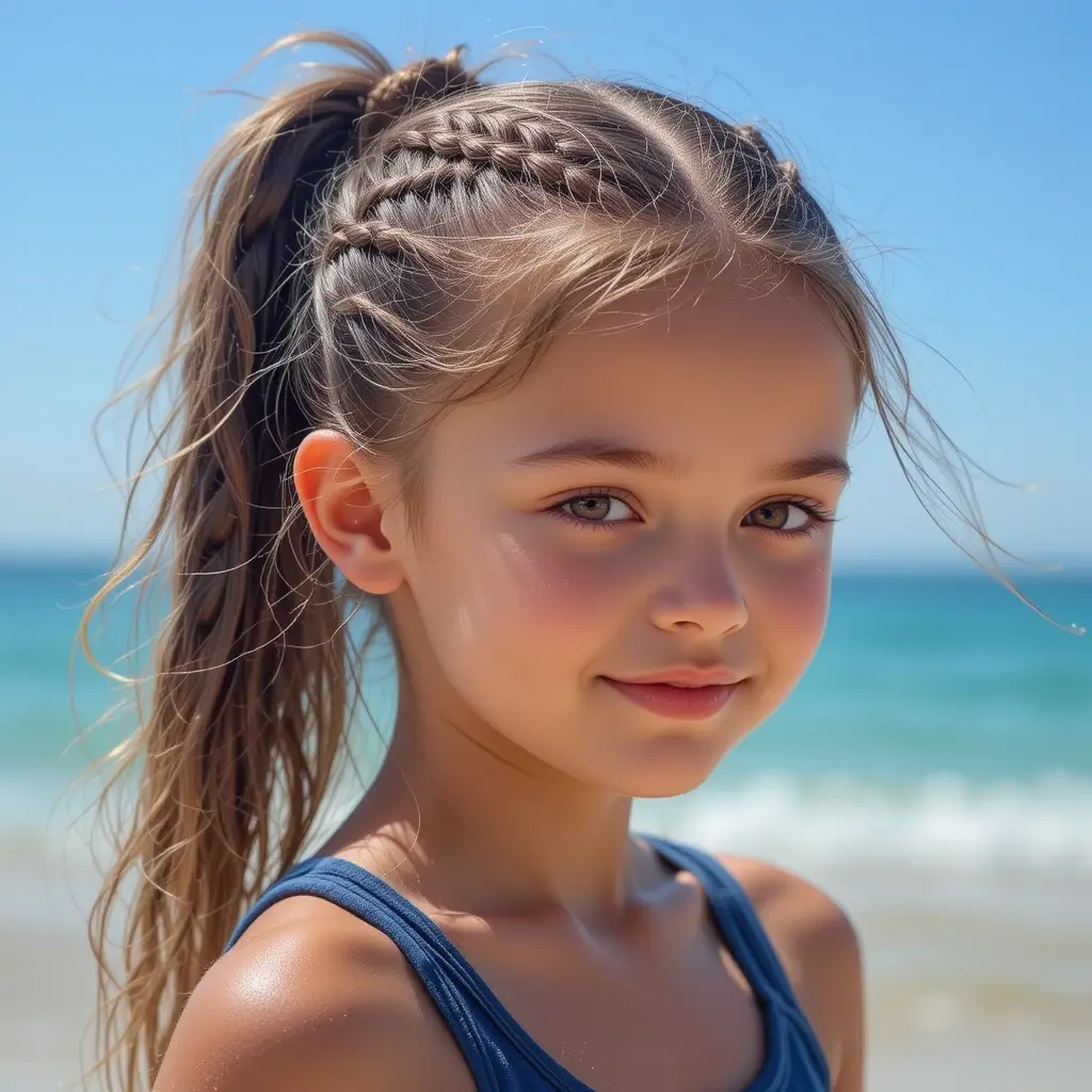 Cornrow Ponytail