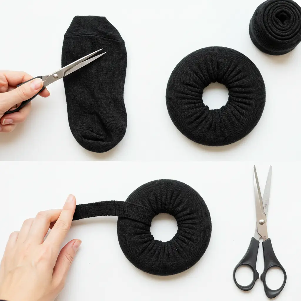 Create Your Sock Bun Maker