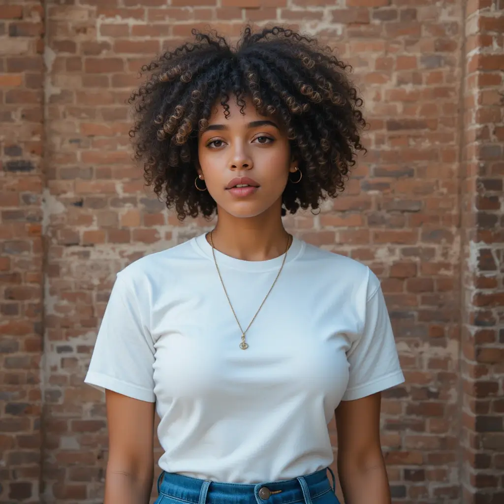 Cropped Afro