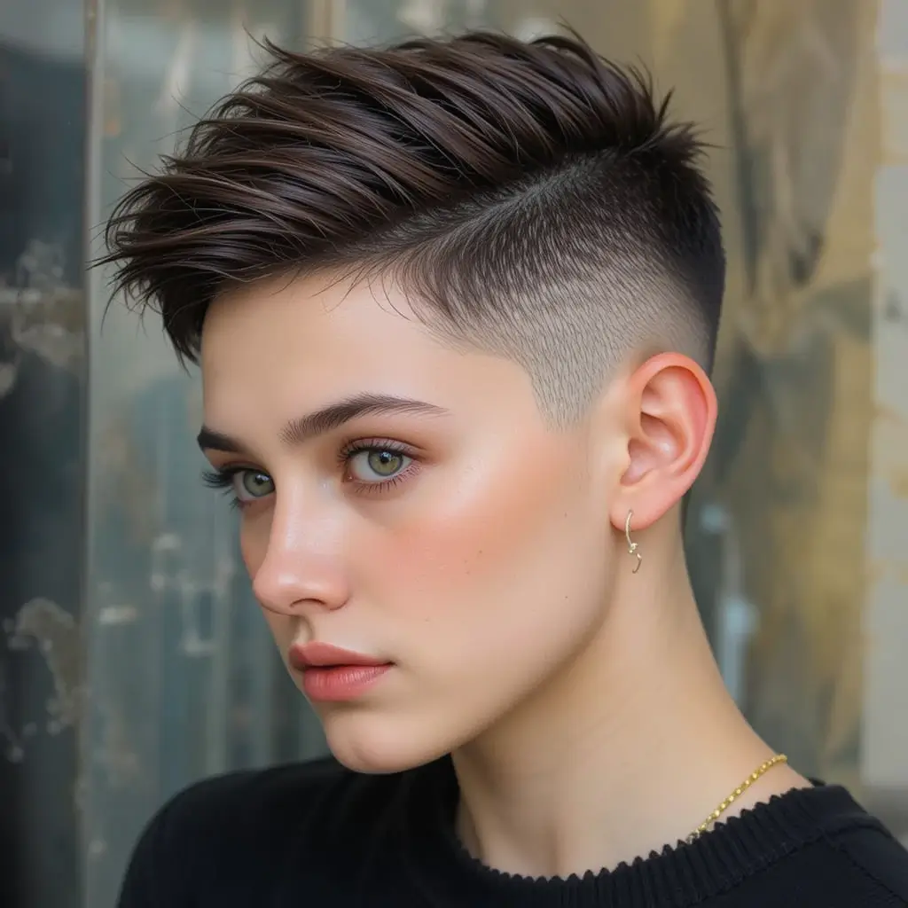 Cropped Undercut