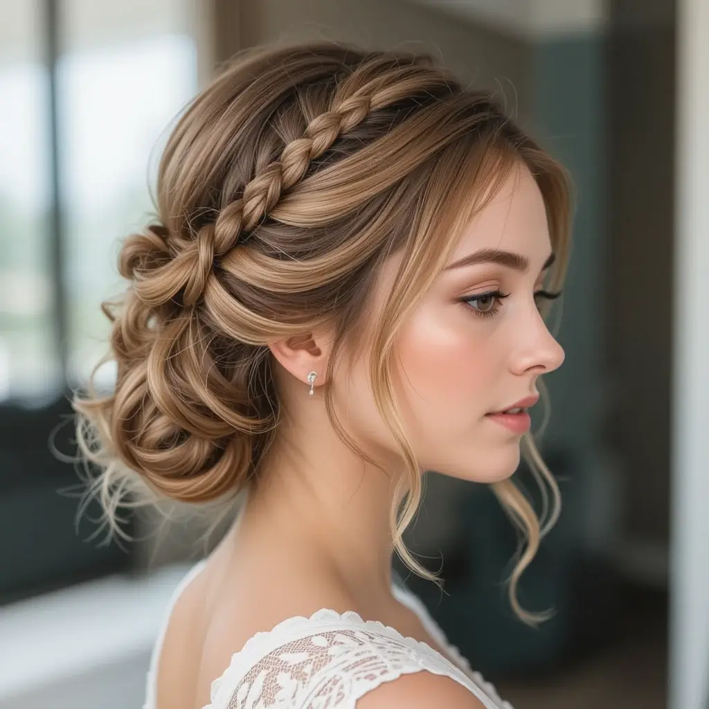 Crown Twist with Open Back