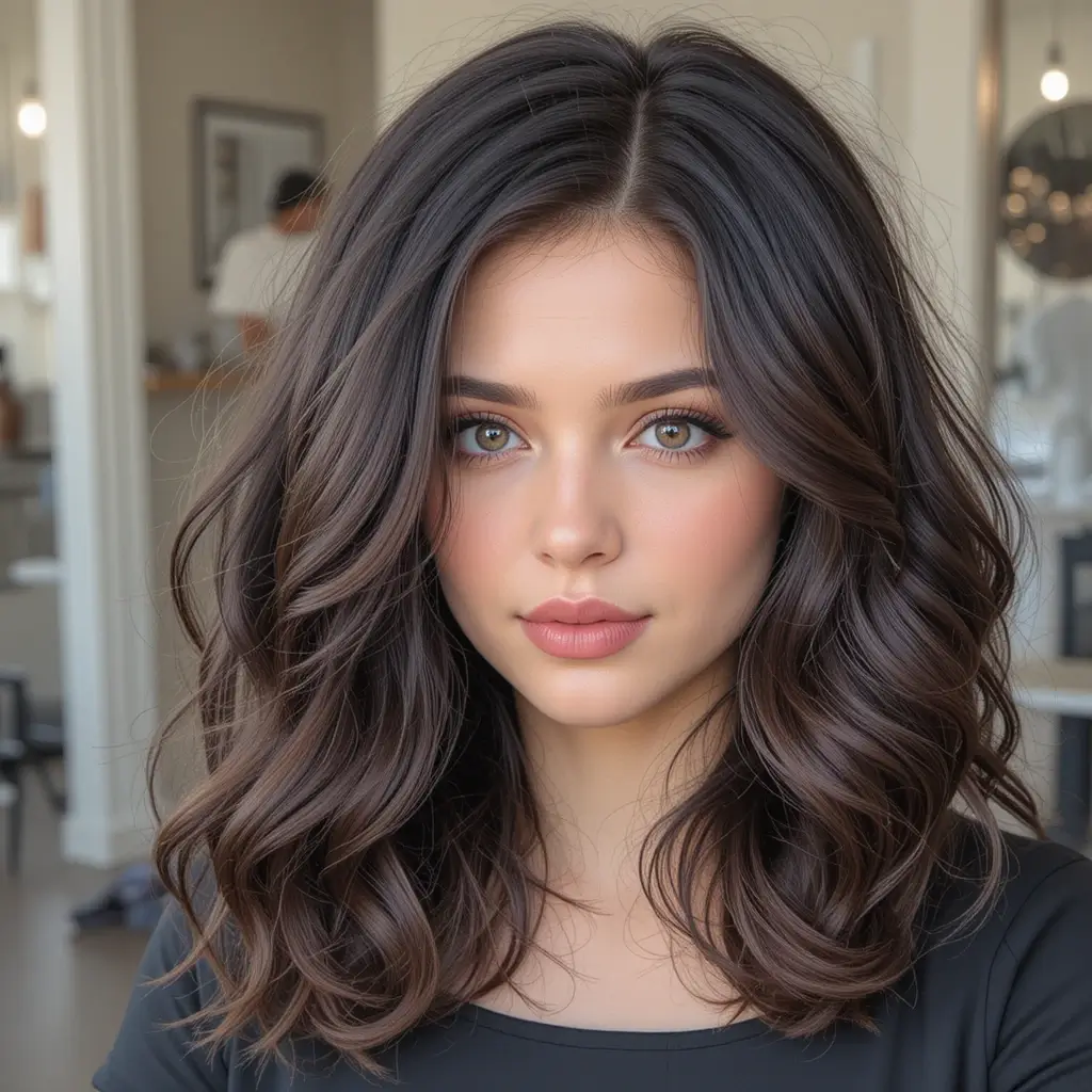  Curled Under Ends with Volume