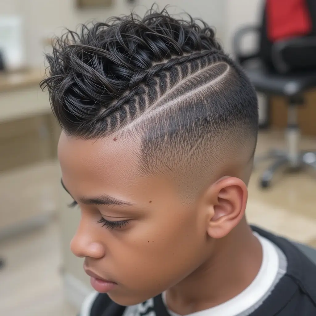 Faux Hawk Braids