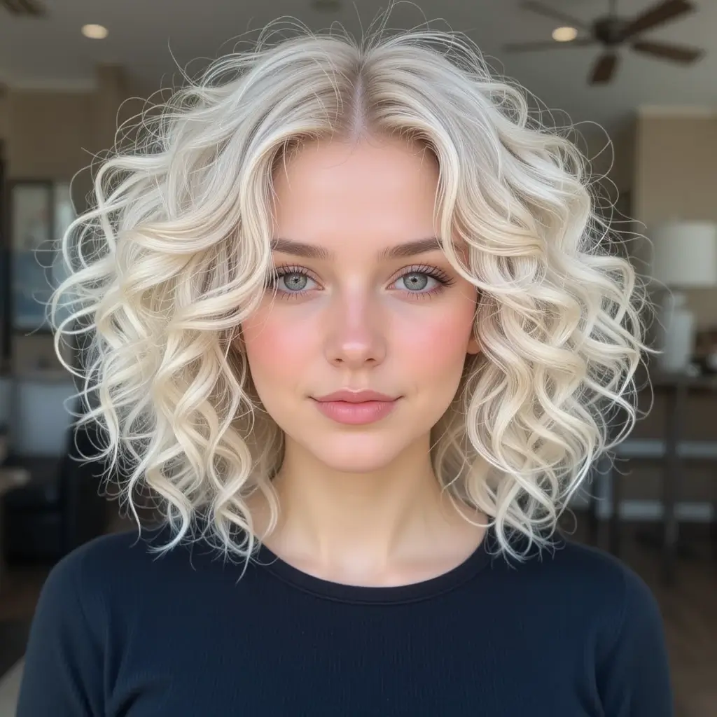 Feathered Curls in Mod Shape