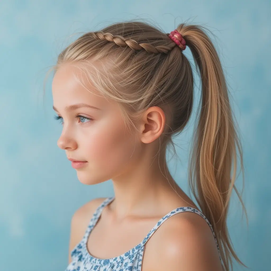 Fishtail Braid Ponytail