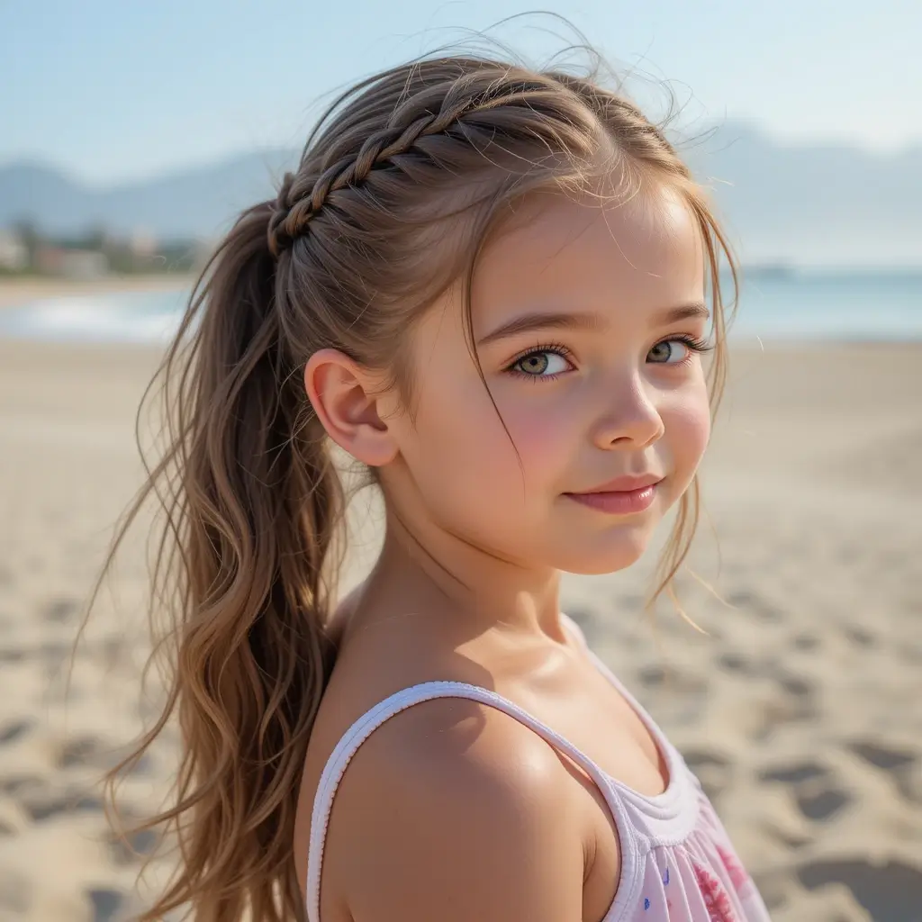 Fishtail Braid Ponytail
