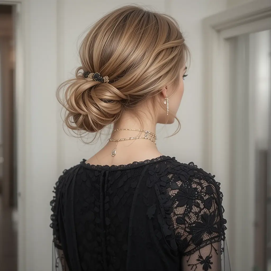 Fishtail Side Bun