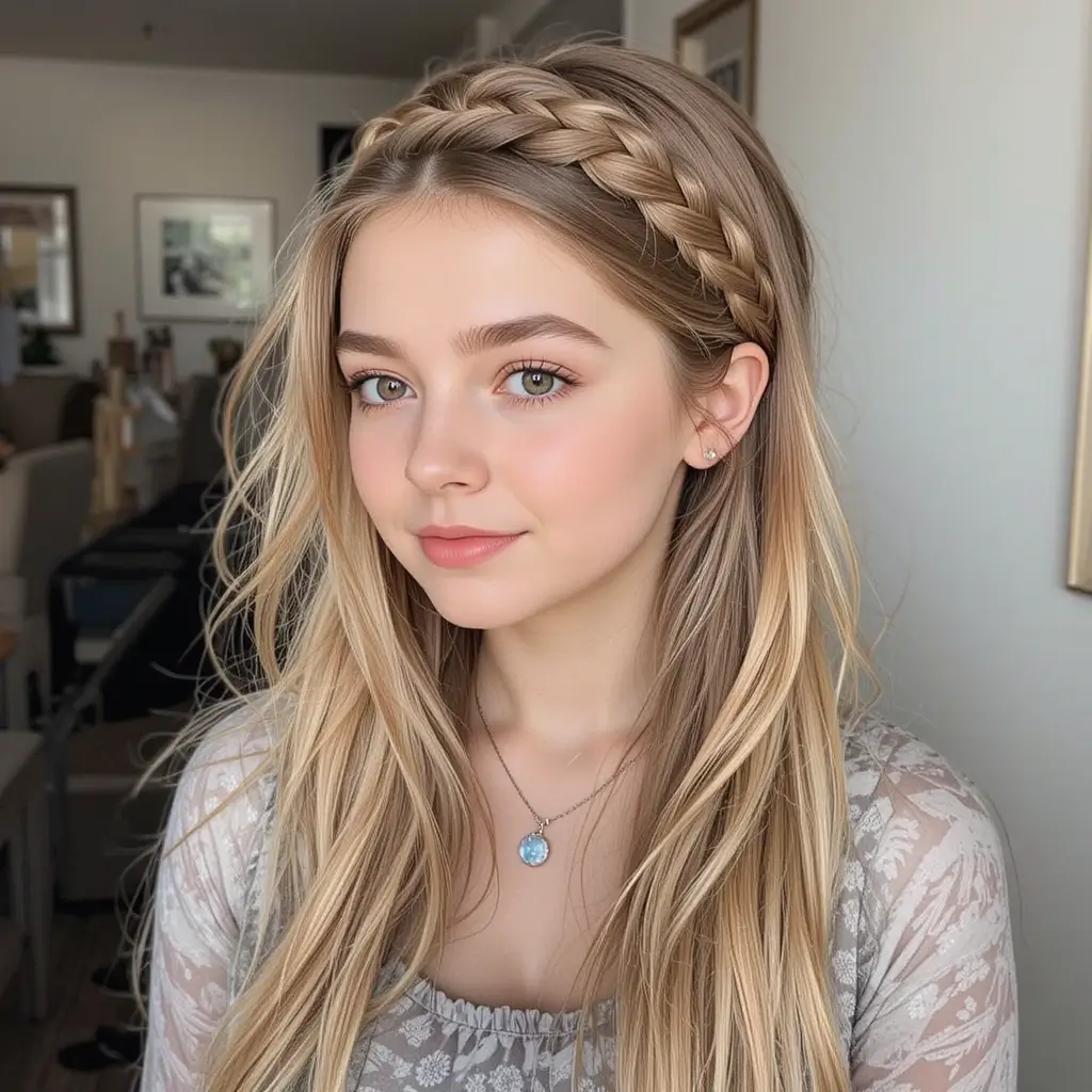 French Braided Headband