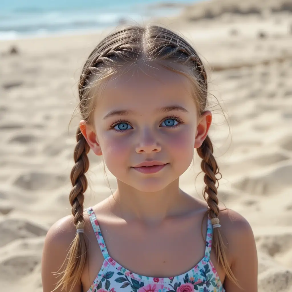 French Braided Pigtails