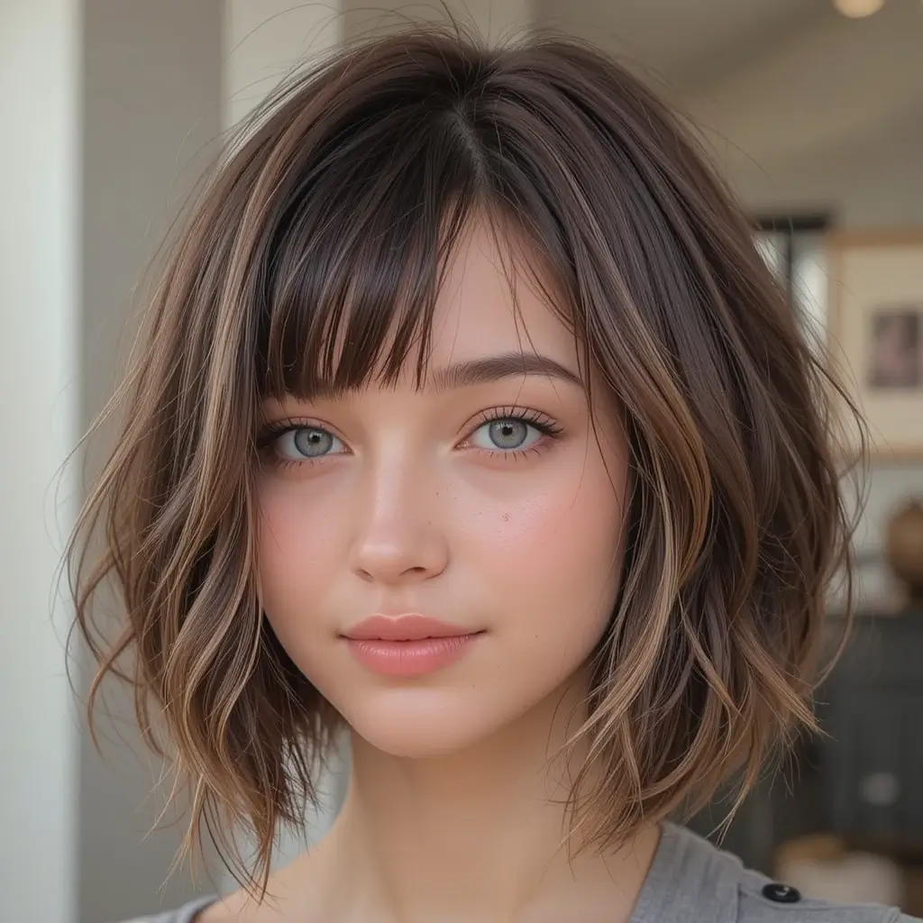 French Girl Bob