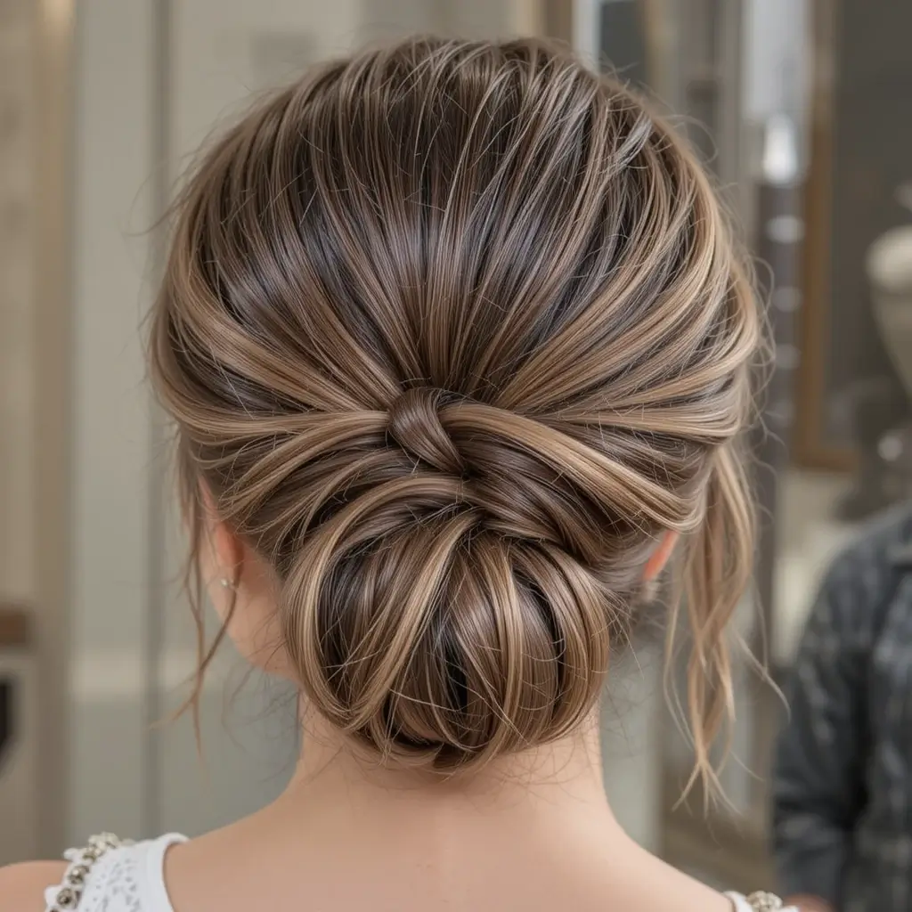 French Twist Ponytail