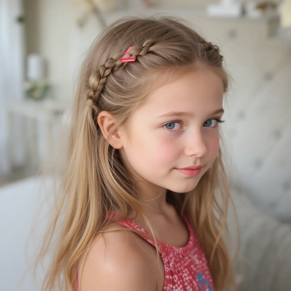 Half-Up, Half-Down Twist
