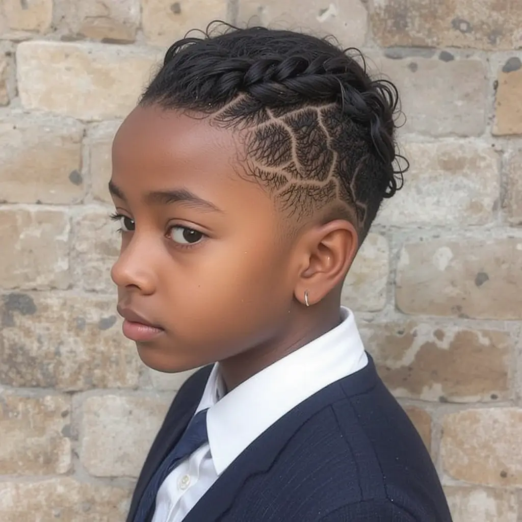 Halo Braid with Natural Back