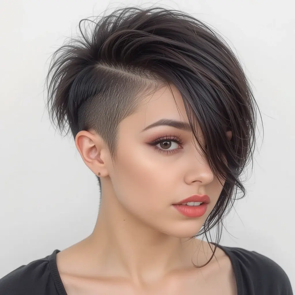 Hidden Braided Undercut