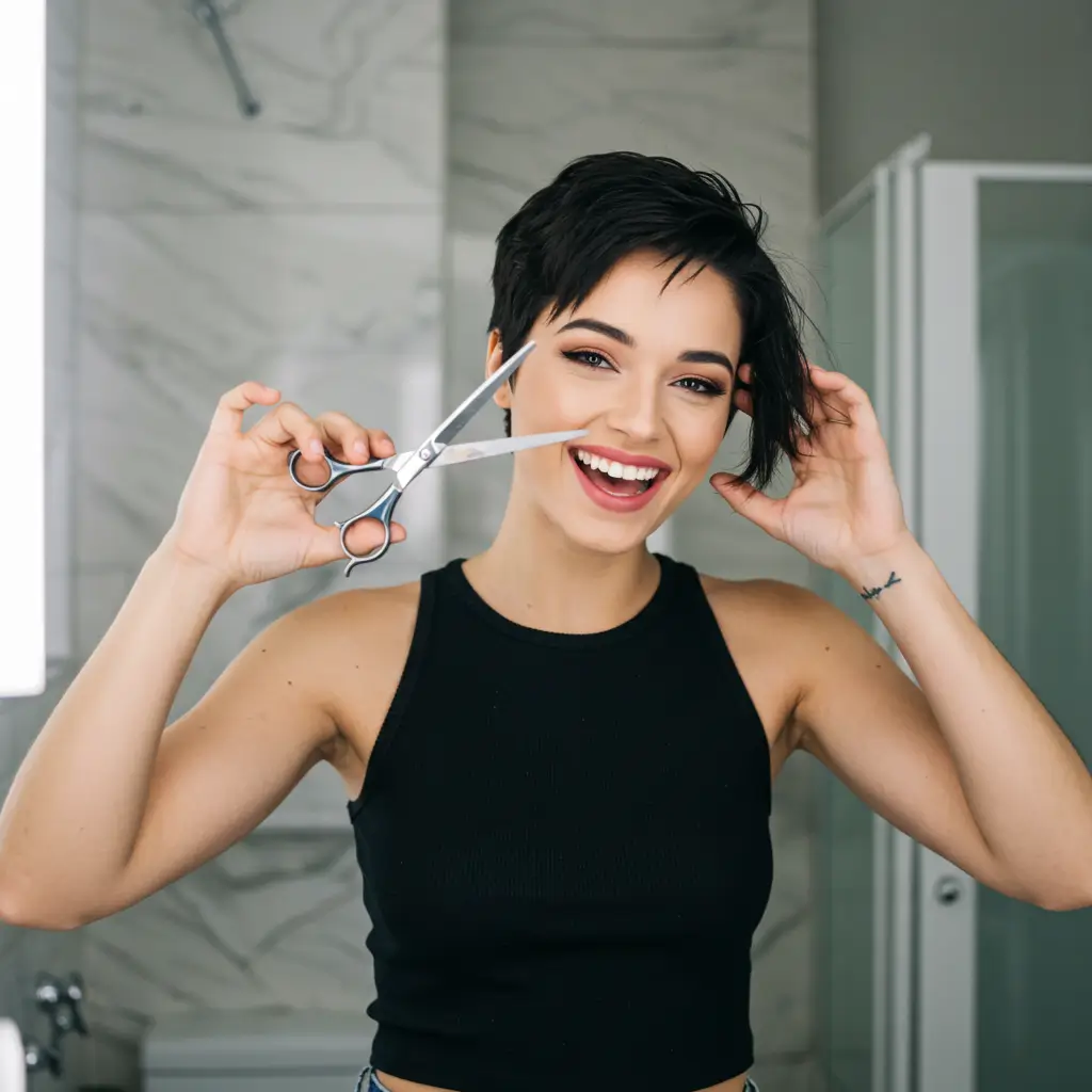 How To Cut A Pixie Hairstyle
