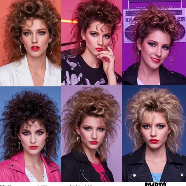 How To Do 80’s Hairstyles Big Hair, Bigger Attitude