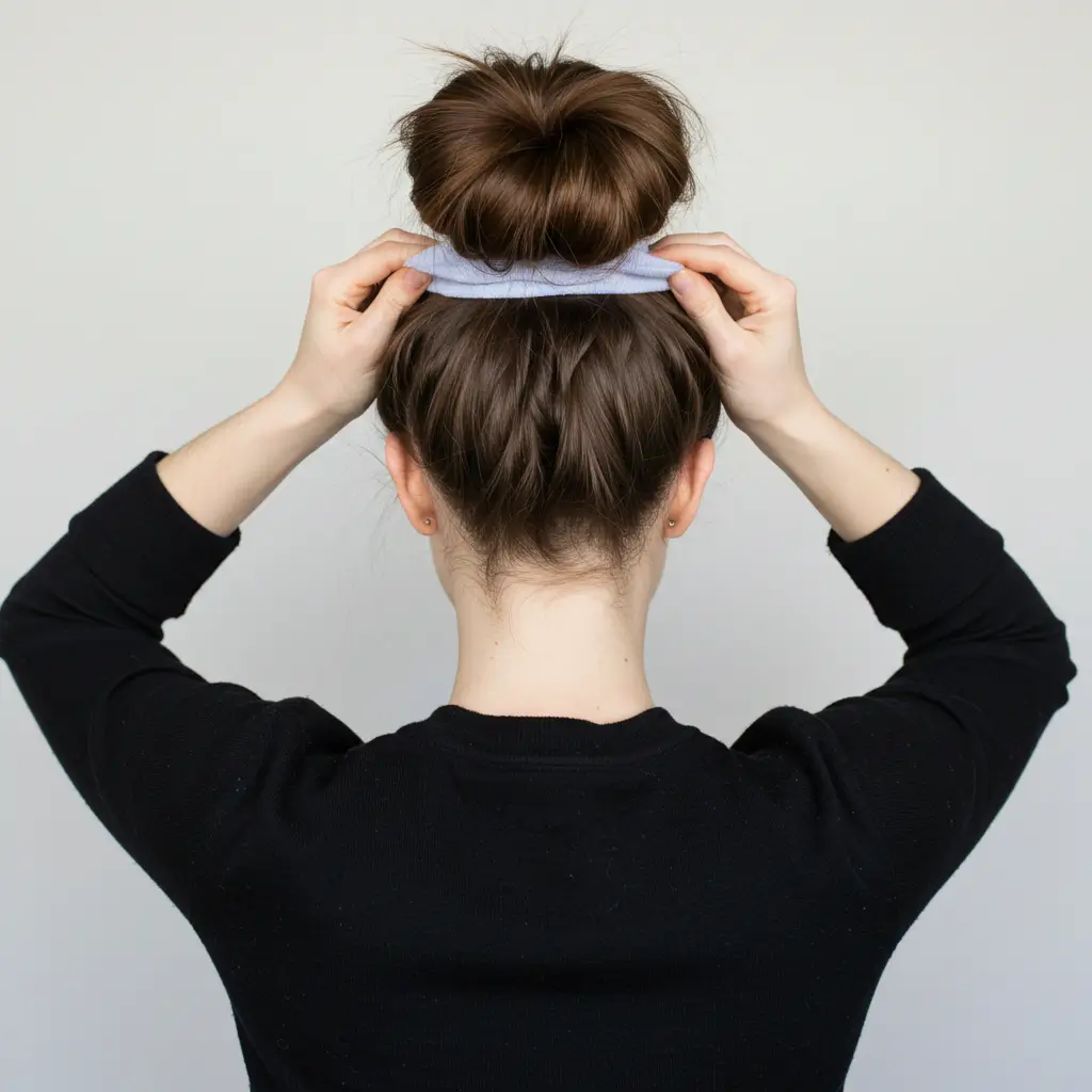How To Do a Sock Bun Hairstyle 