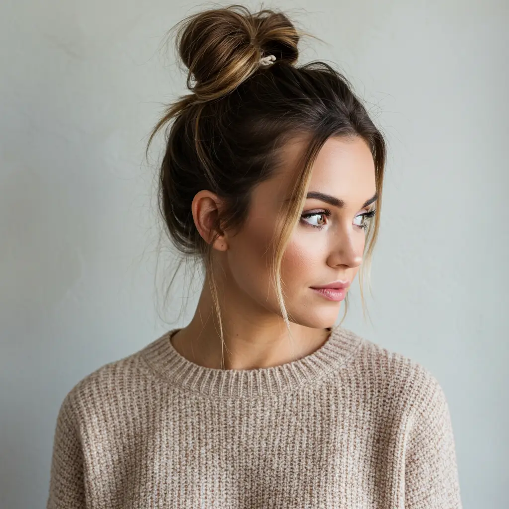 How to Do a Messy Bun