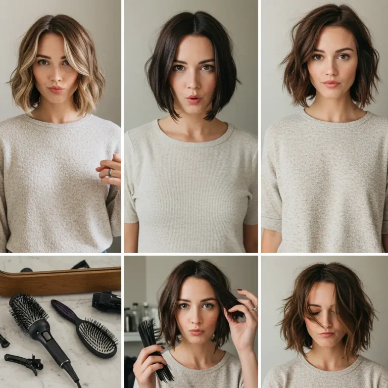 How to Style Medium Hairstyles 