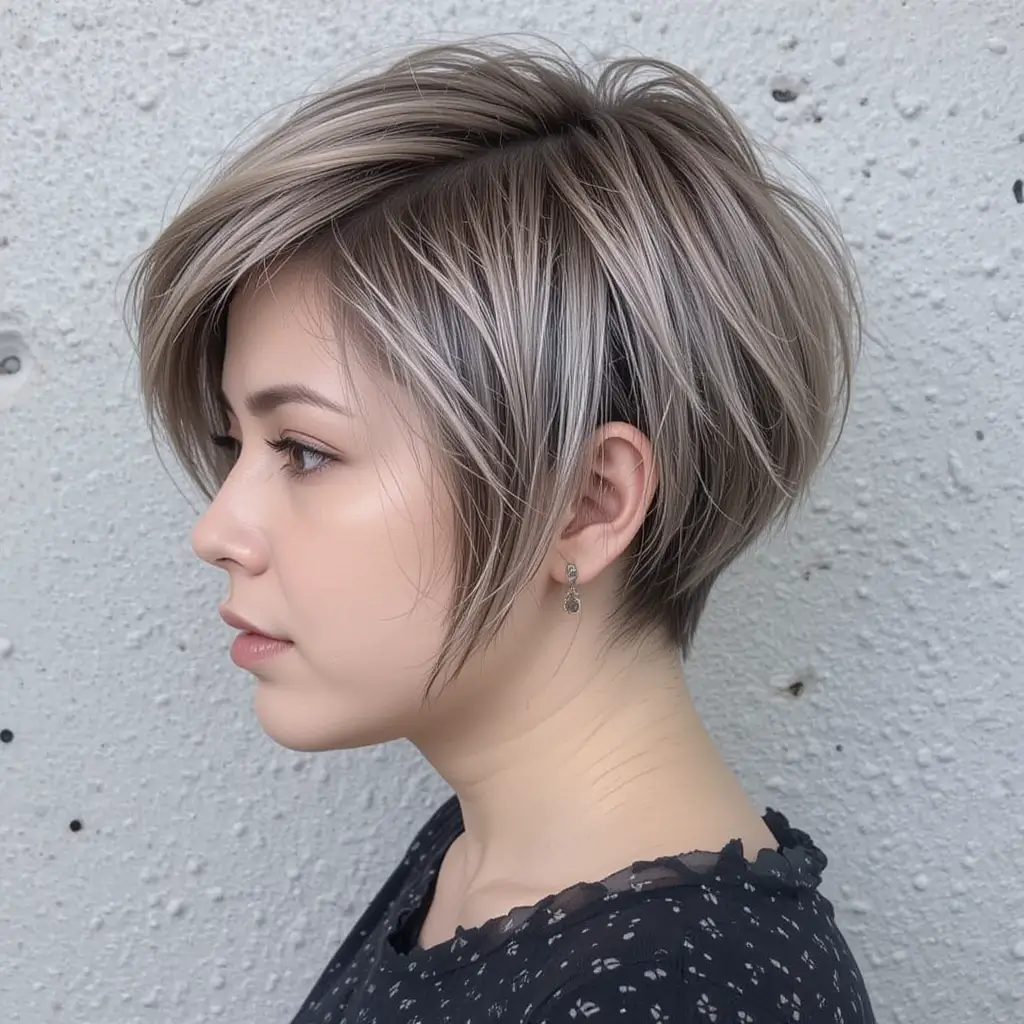 Icy Ash Brown Pixie Bob