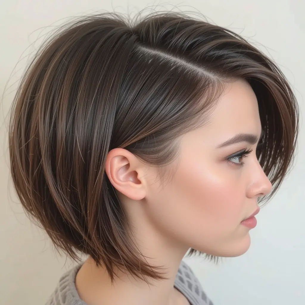 Inverted Bob with Tapered Back