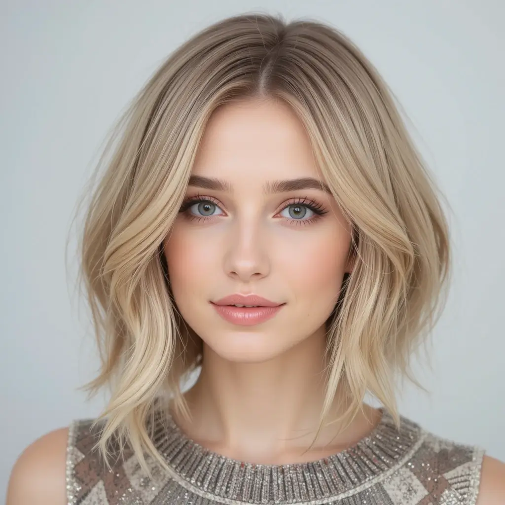  Layered Bob with Soft Ends