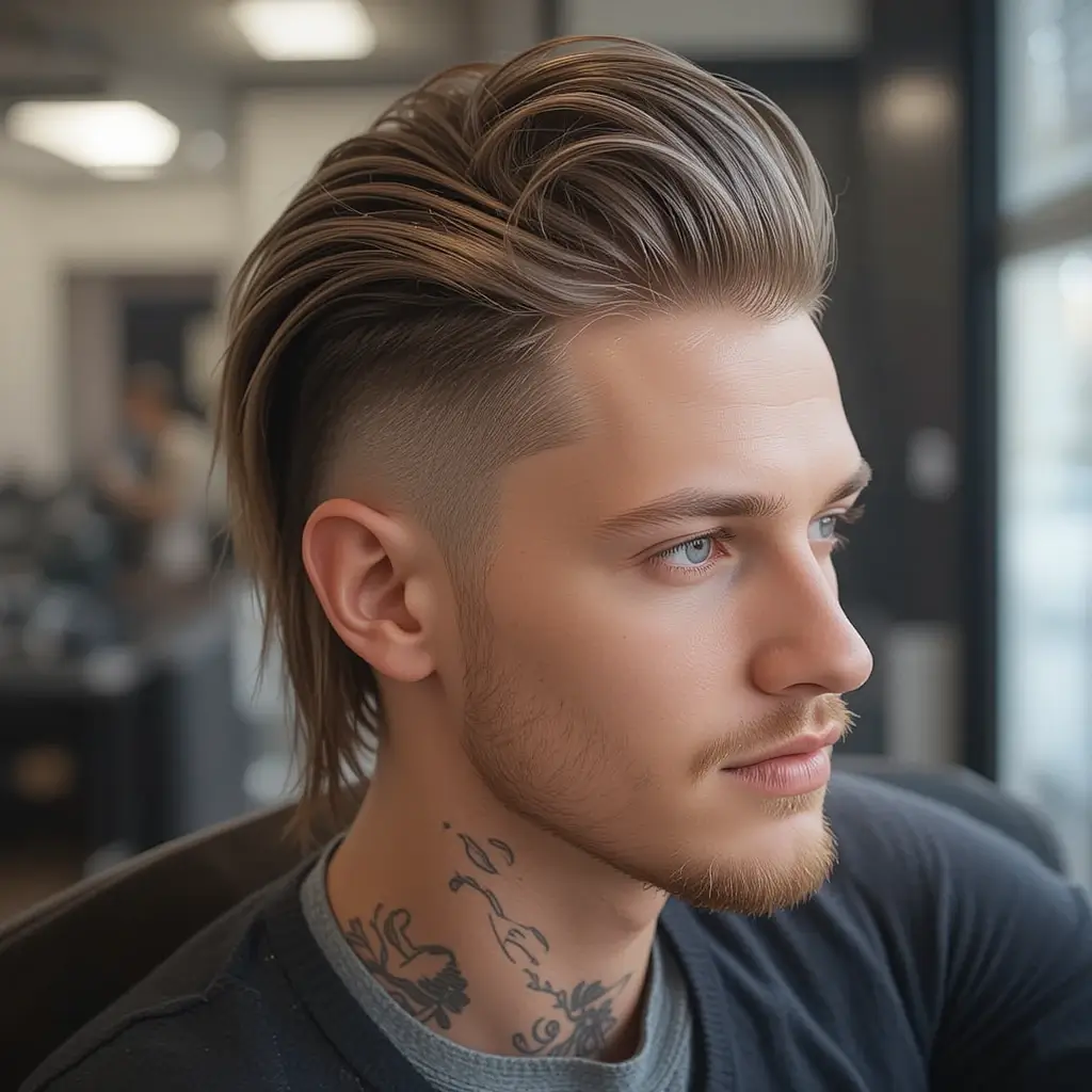 Long Top Short Side Mod Cut