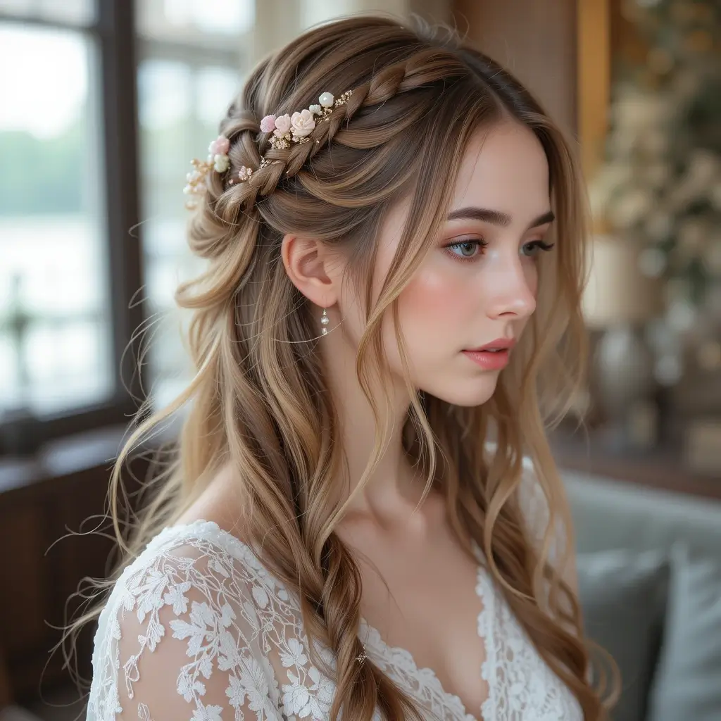 Loose Waterfall Braid