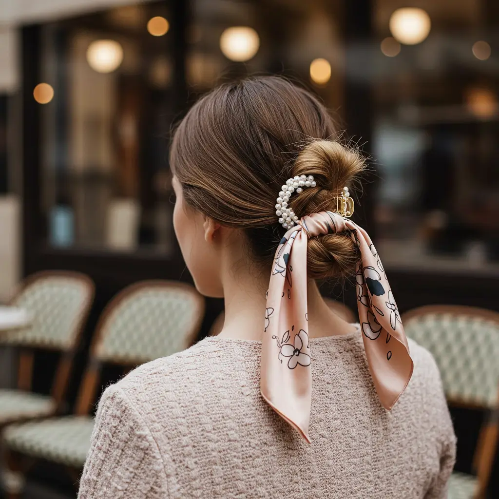 Low Bun with Accessories