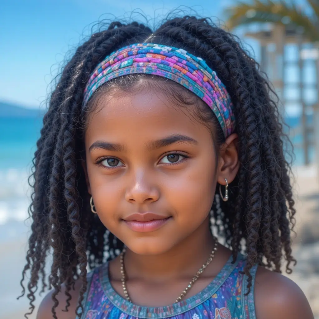 Marley Twists with a Headband