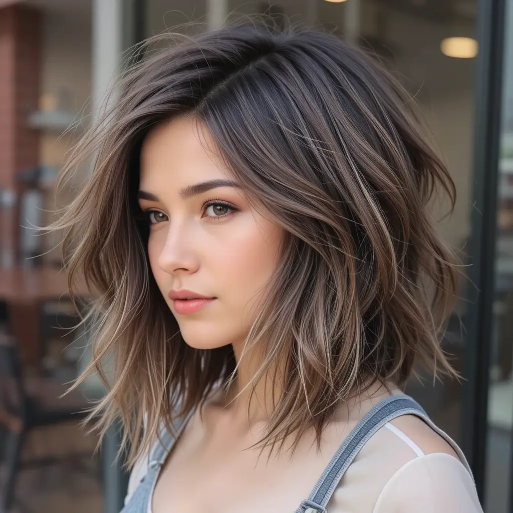Medium-Length Wolf Cut
