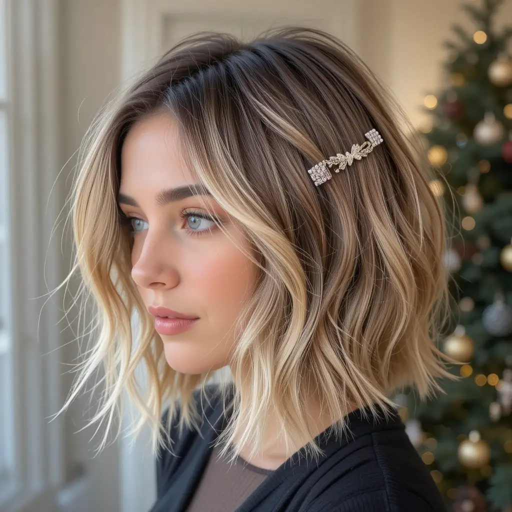 Messy French Bob