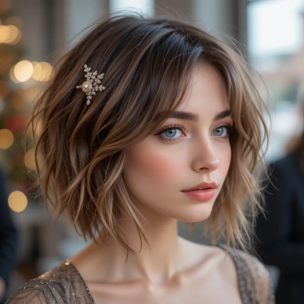 Messy French Bob