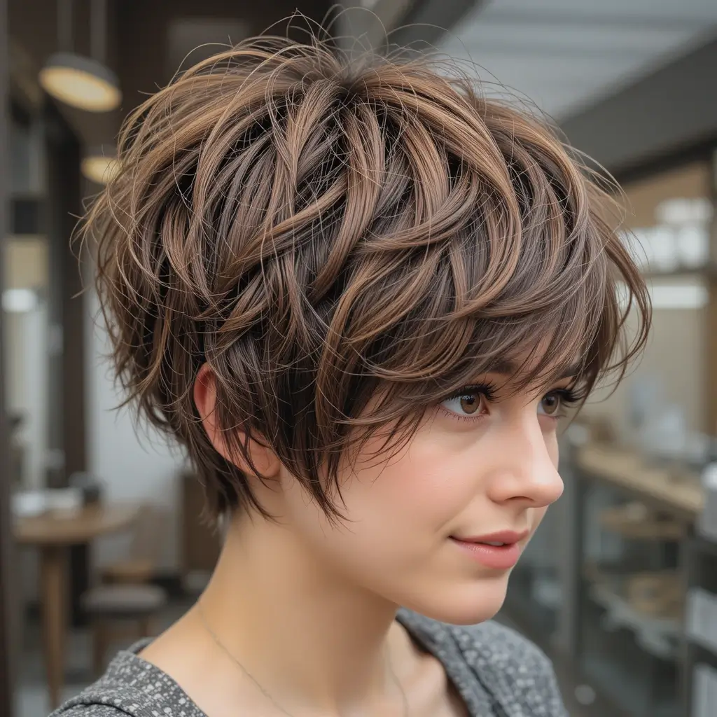 Messy Textured Pixie