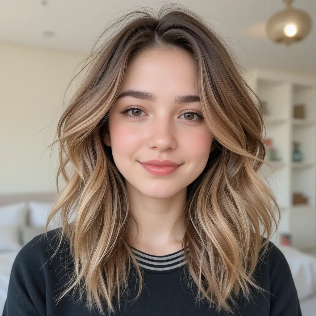 Messy Waves on Medium Cut