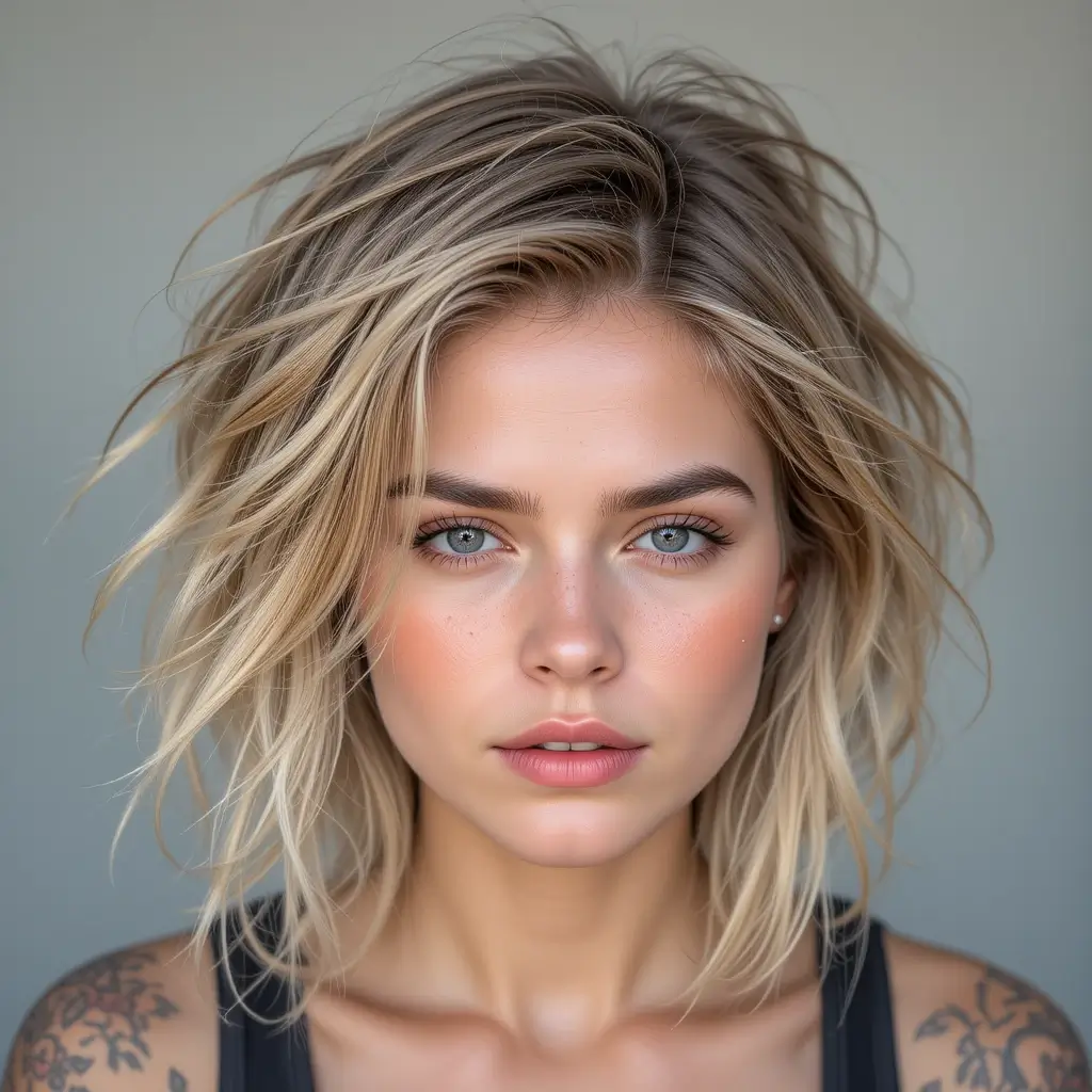 Messy Waves with Salt Spray
