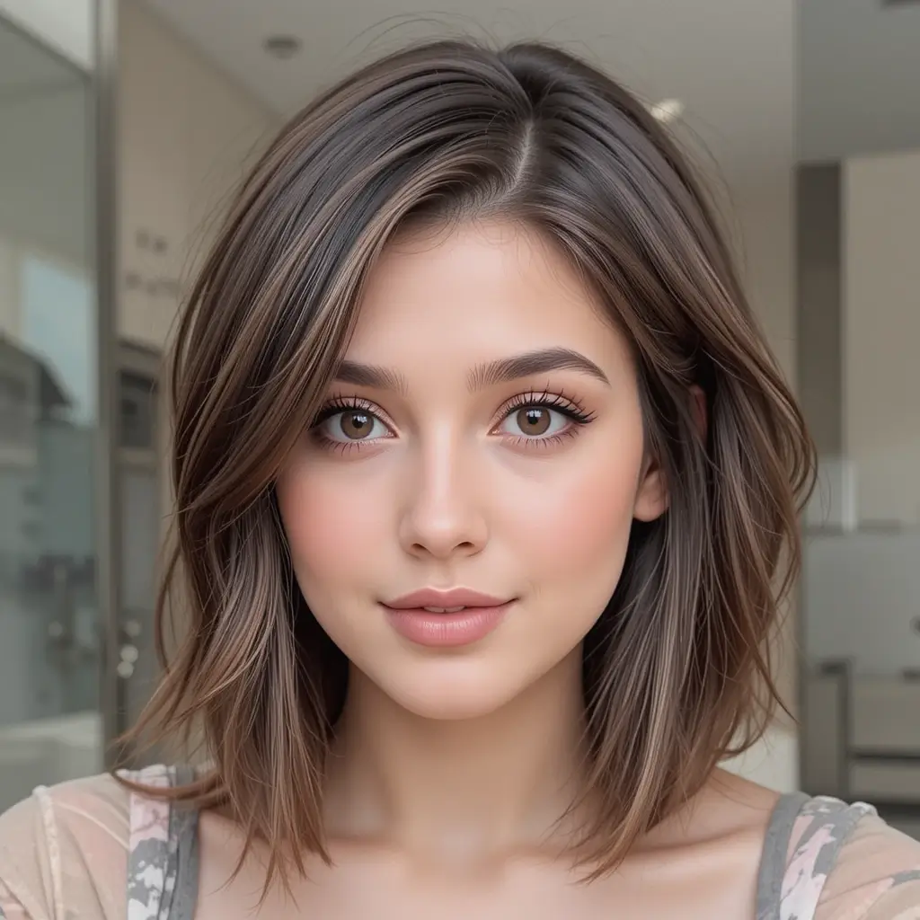 Mid-Length Layers with Side Flicks