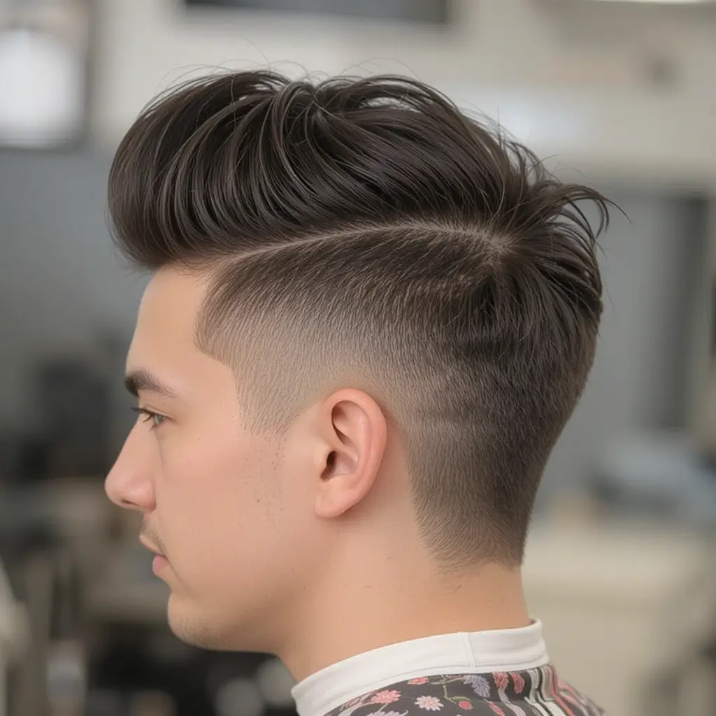 Mini Pompadour Mod Style