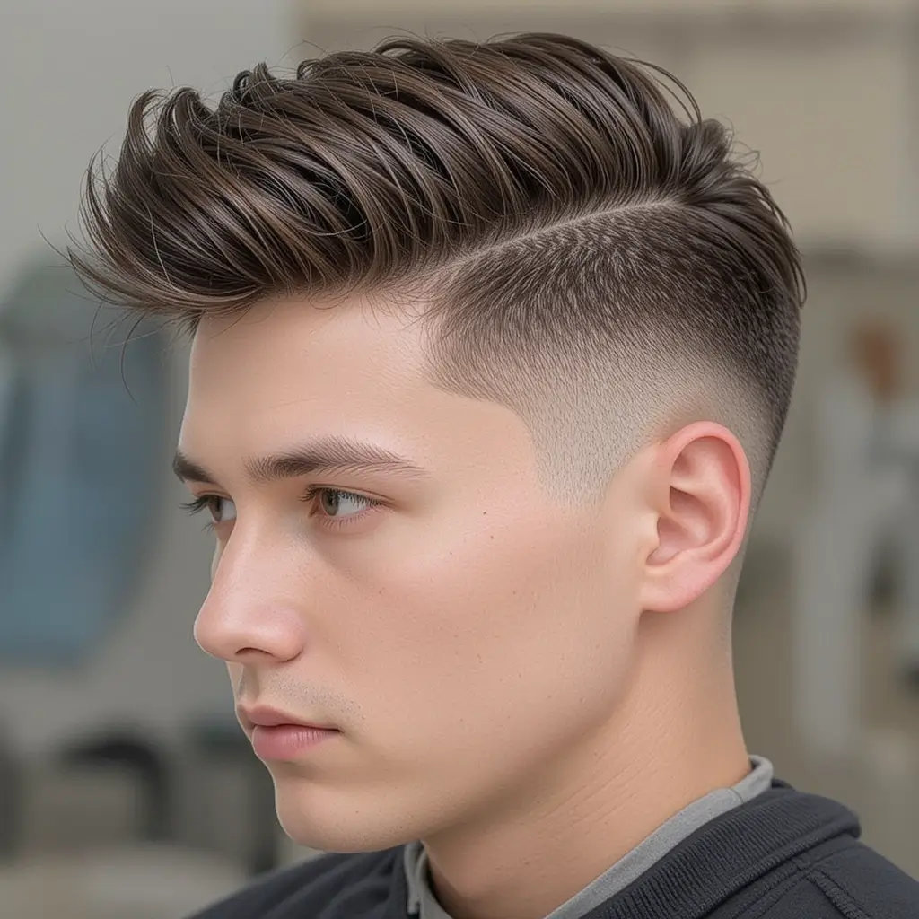 Mod-Inspired Haircuts for Men with Straight Hair