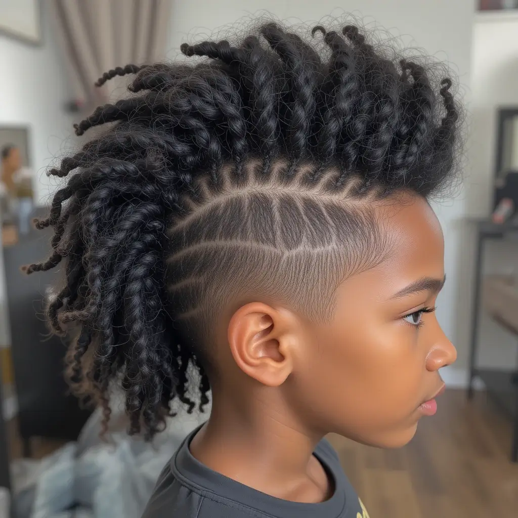 Mohawk Twist Out