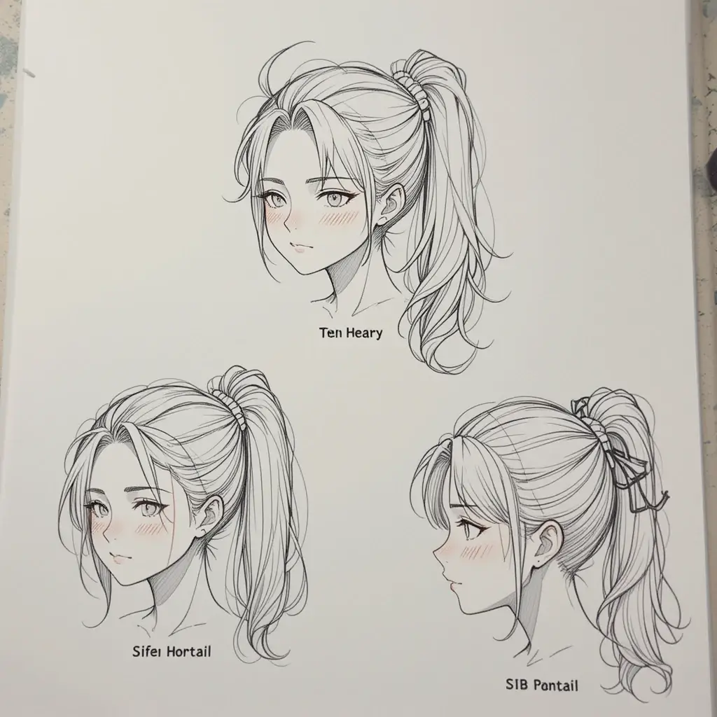 Ponytails From Schoolgirl to Battle Goddess