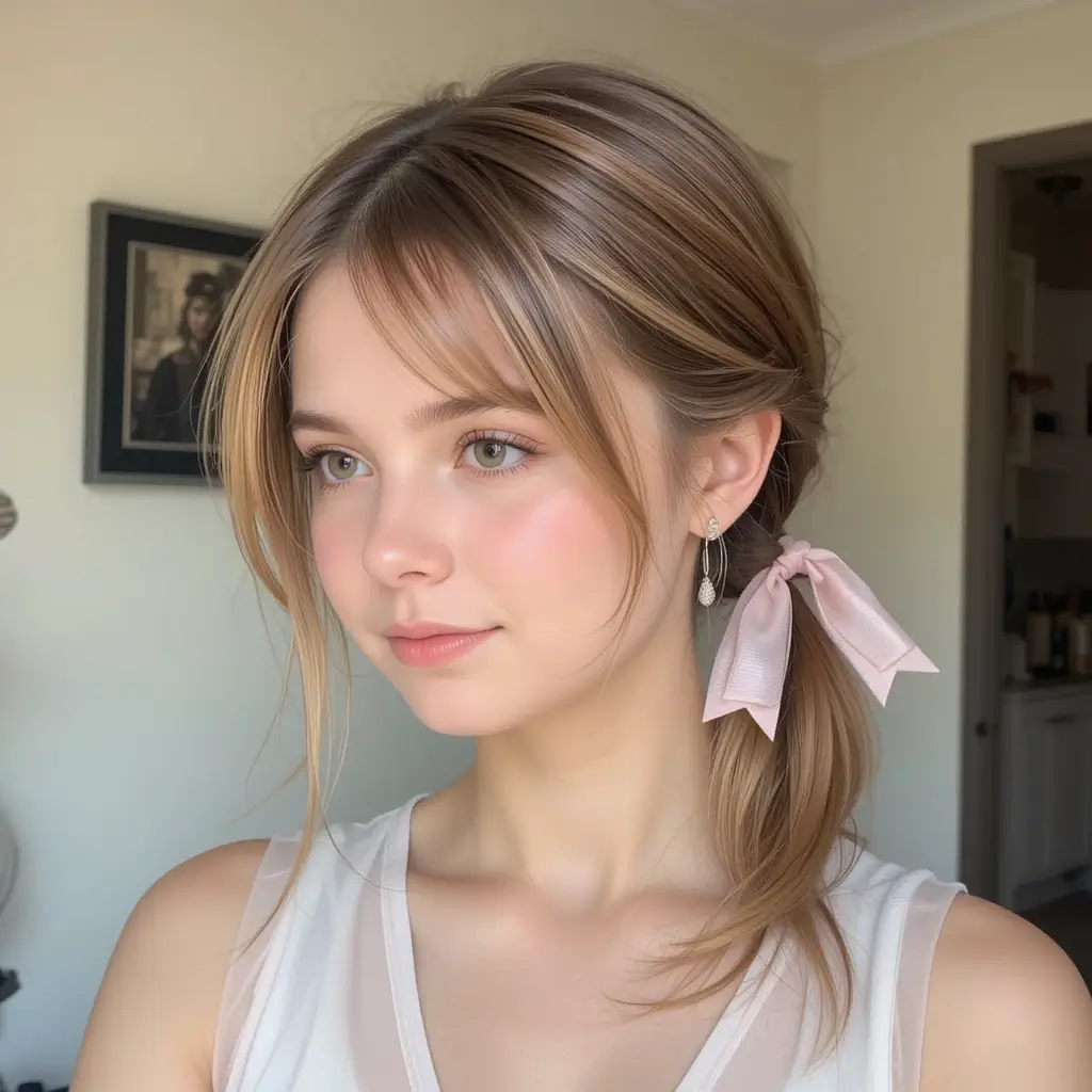 Ribbon-Tied Pony