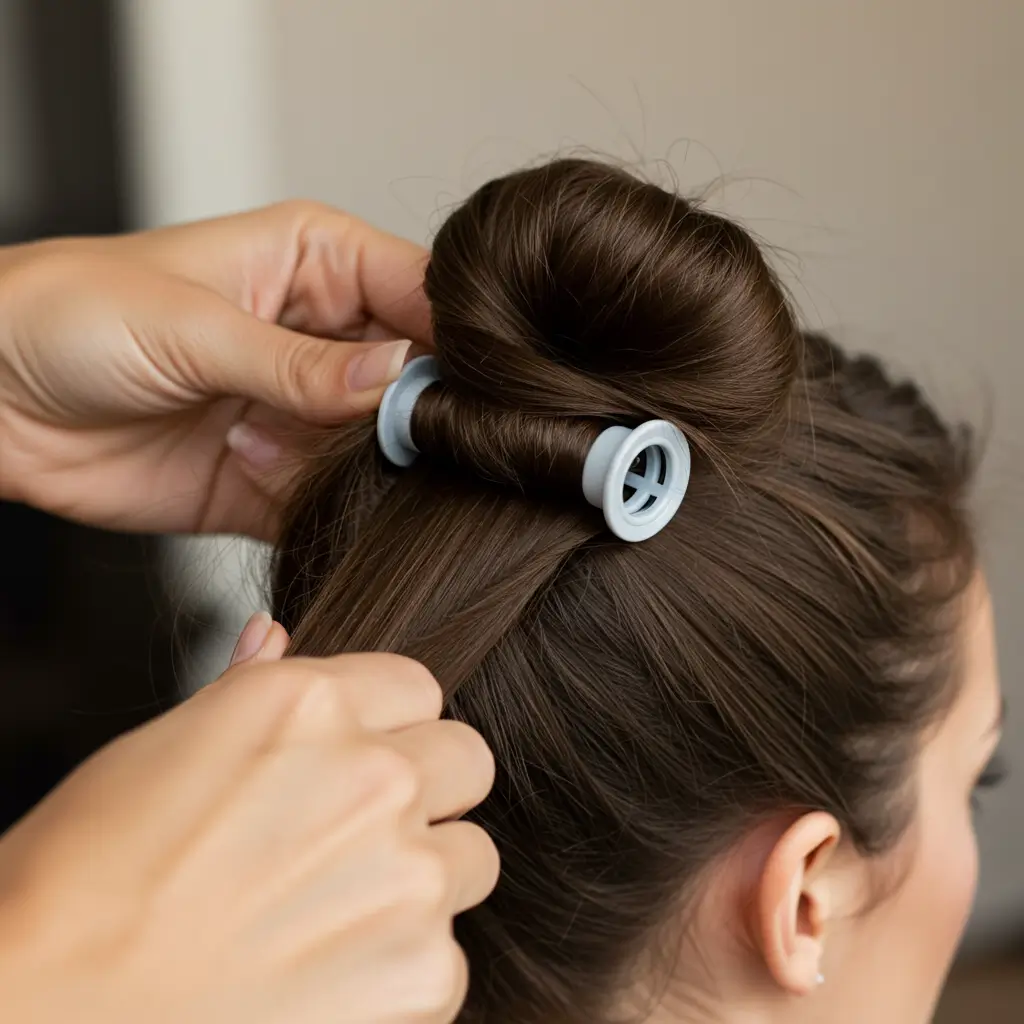 Roll the Sock Bun