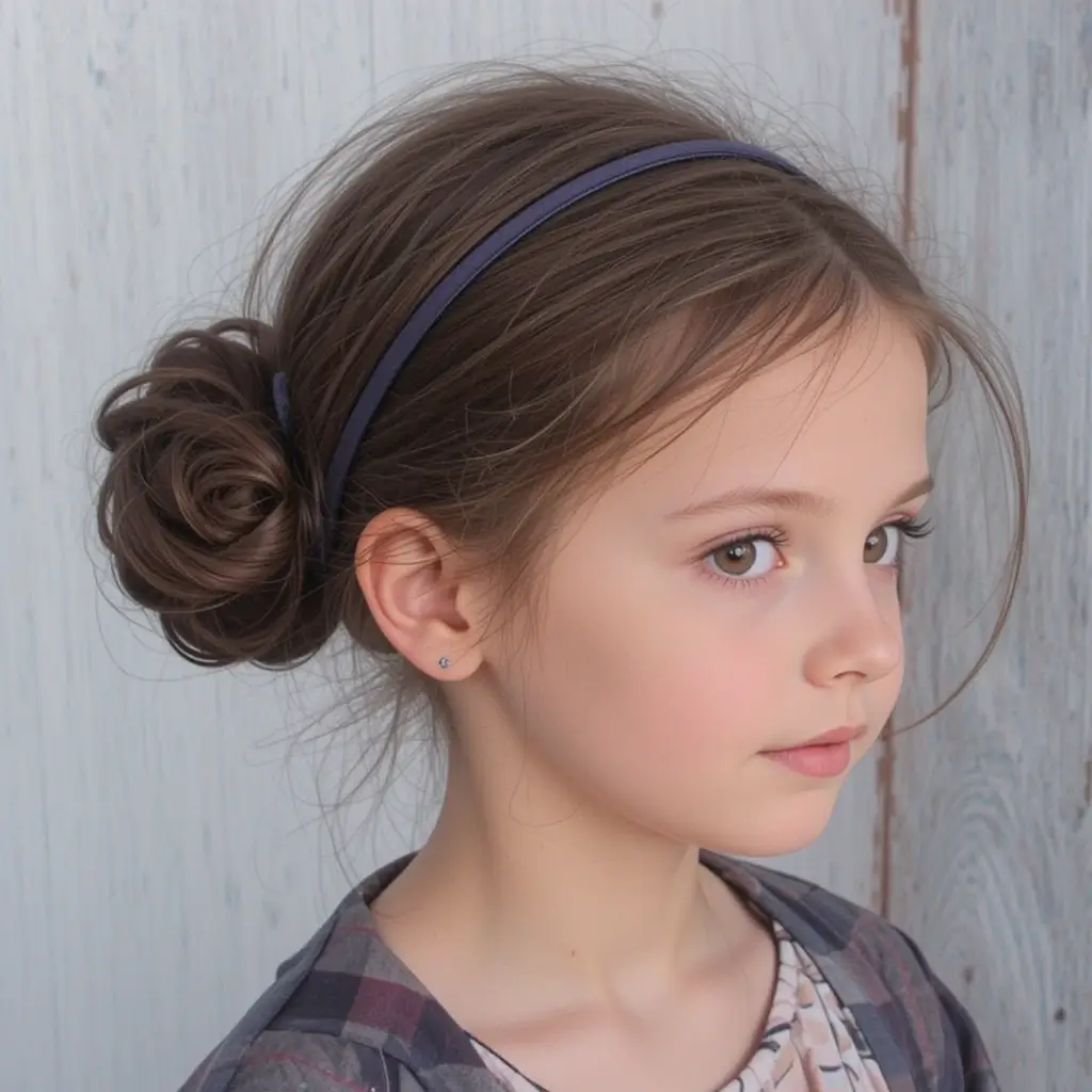 Rolled-Up Headband Tuck