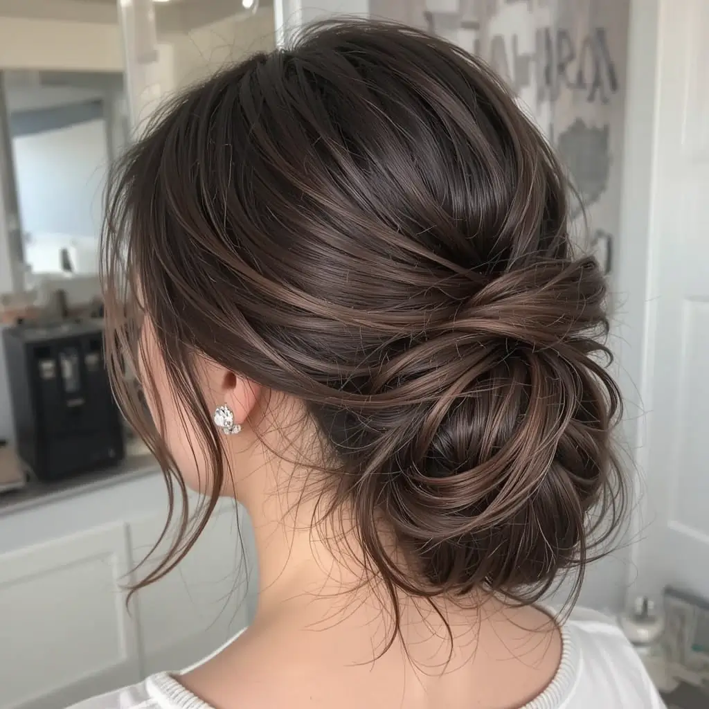 Romantic Half-Up Bun