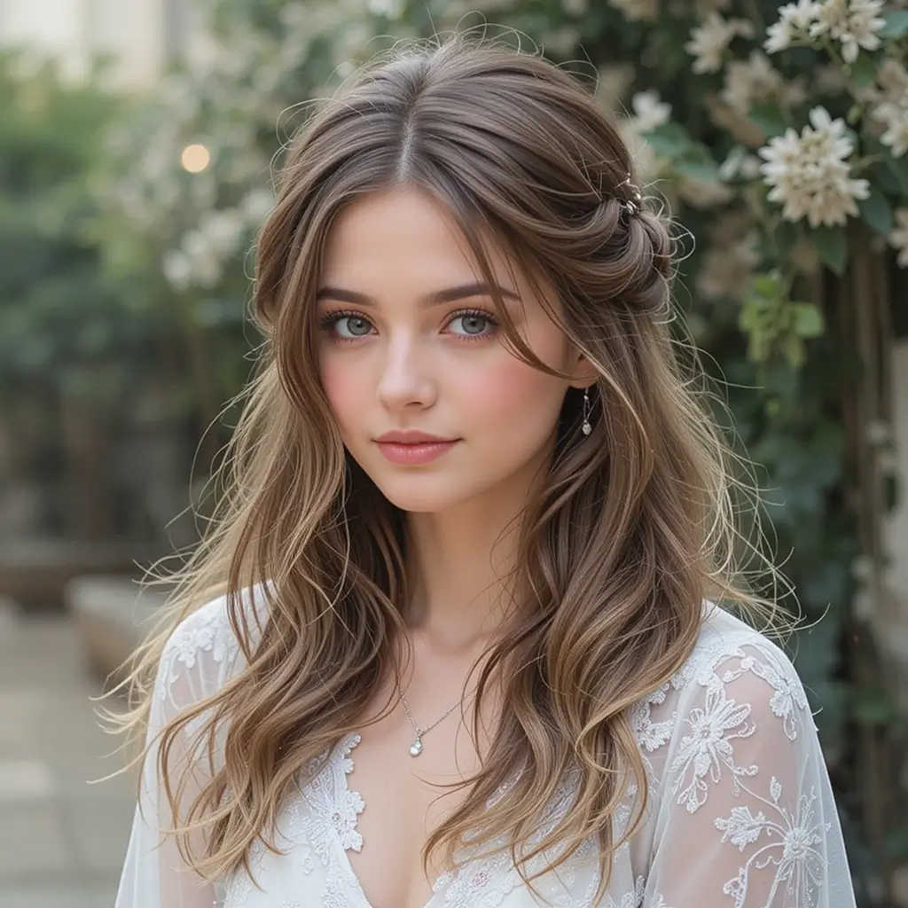  Romantic Half-Up Half-Down Style
