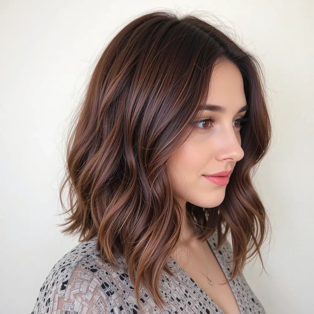 Rosewood Brown Hair